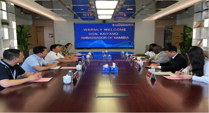 纳米比亚驻华大使到访威廉体育集团总部