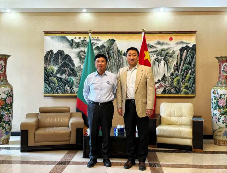 威廉体育董事长王平卫拜会中国驻赞比亚大使韩镜